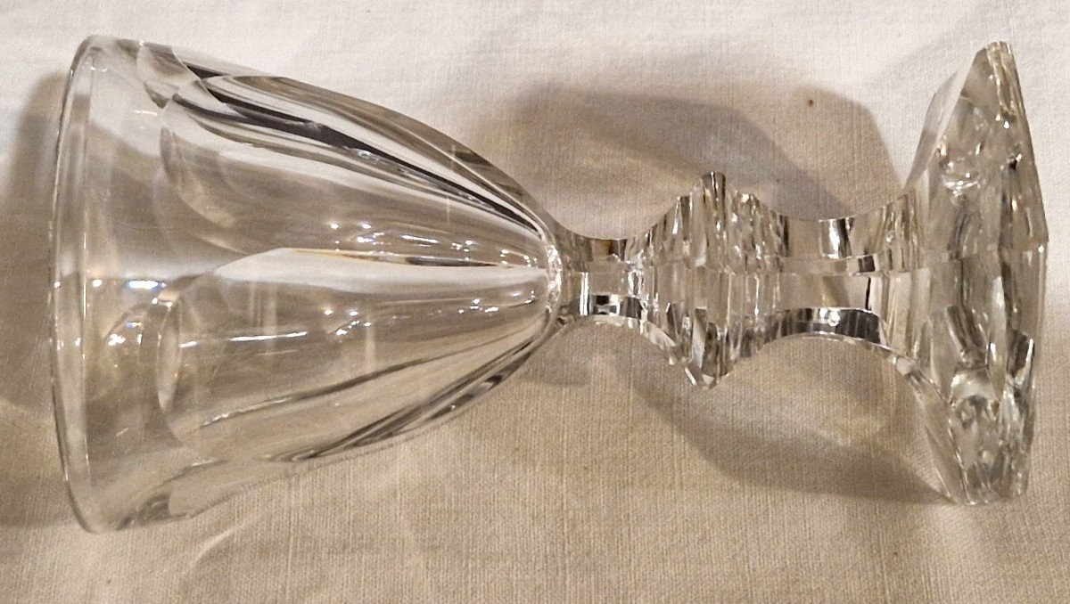 11 Baccarat Harcourt Crystal Glasses-photo-2