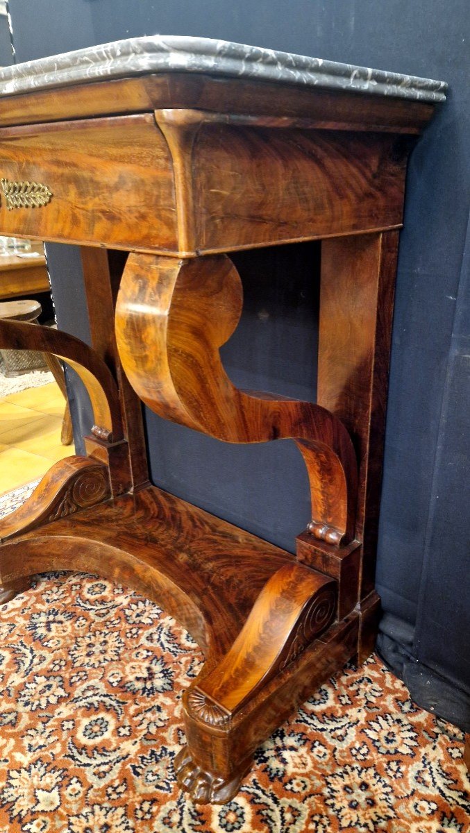 Console Mahogany Period Restoration-photo-3