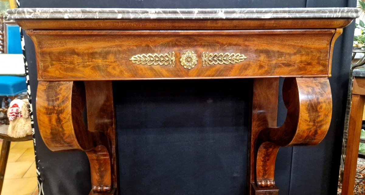 Console Mahogany Period Restoration-photo-4