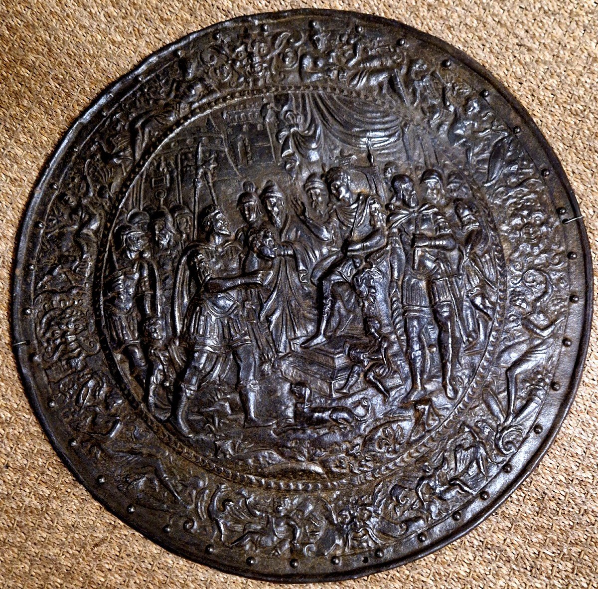 Decorative Shield Roman Victory Viollet Le Duc 19th Century
