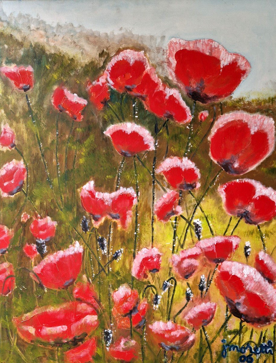 The Poppies By J. Moretti -photo-3