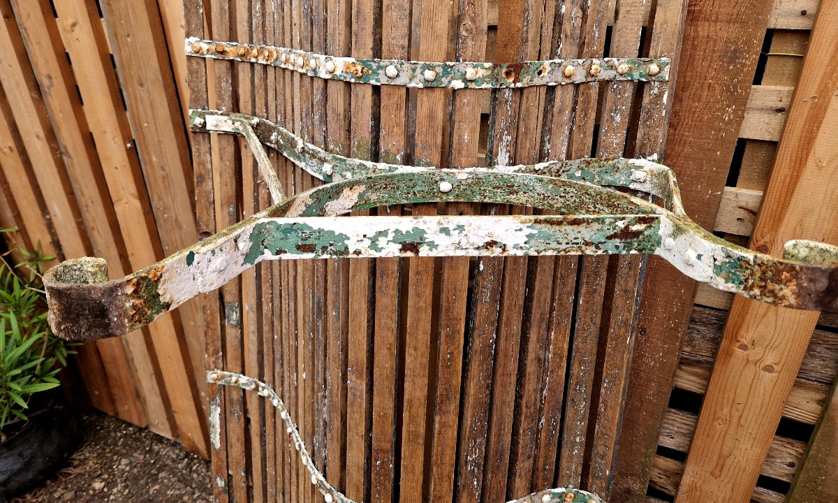 Banc à Lattes De Jardin-photo-5