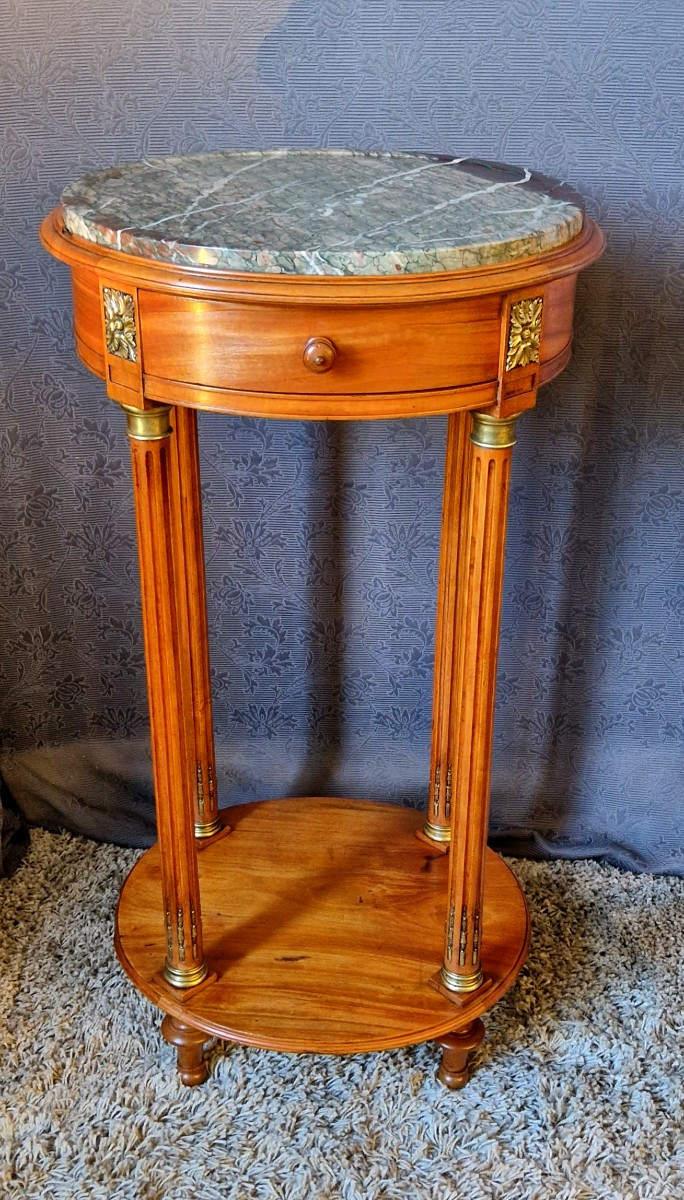 Table d'appoint/ sellette de style Louis XVI-photo-2