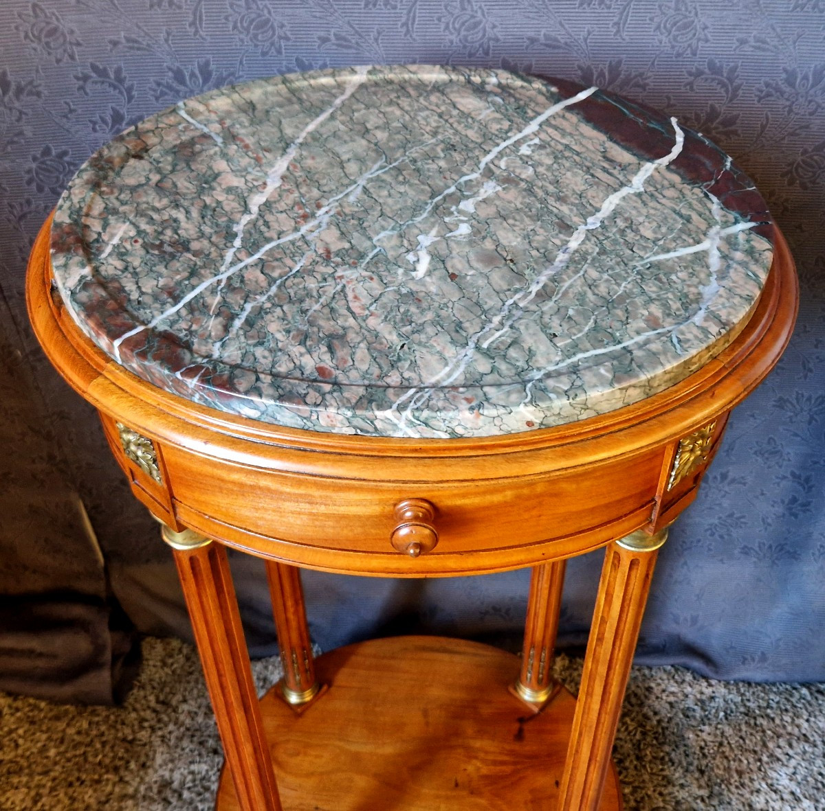 Table d'appoint/ sellette de style Louis XVI-photo-3