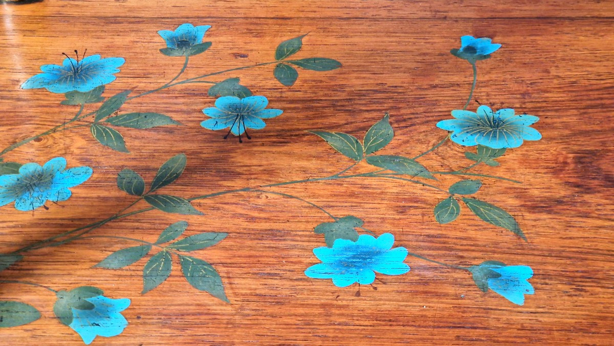 Table d'appoint art nouveau-photo-3