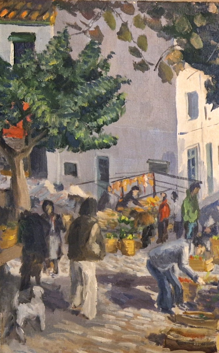 Marché aux fleurs XXème-photo-4
