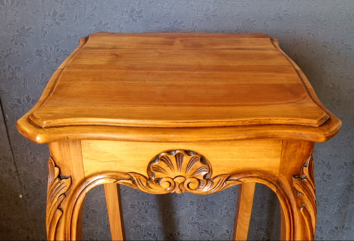 Louis XV Style Side Table-photo-3