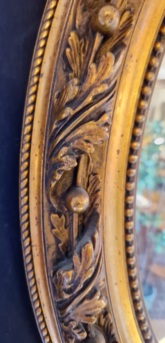 Miroir ovale Napoléon III-photo-3