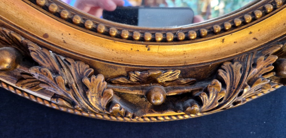 Miroir ovale Napoléon III-photo-4
