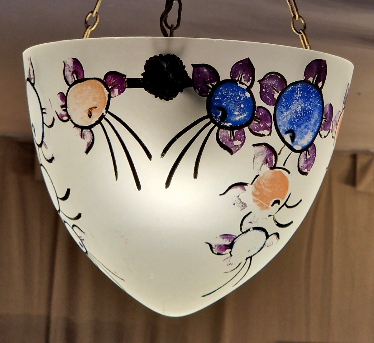 Art Deco Ceiling Light-photo-2