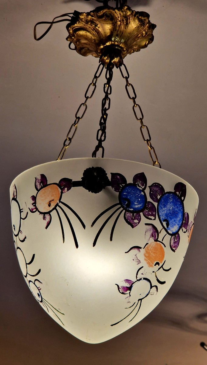 Art Deco Ceiling Light-photo-3