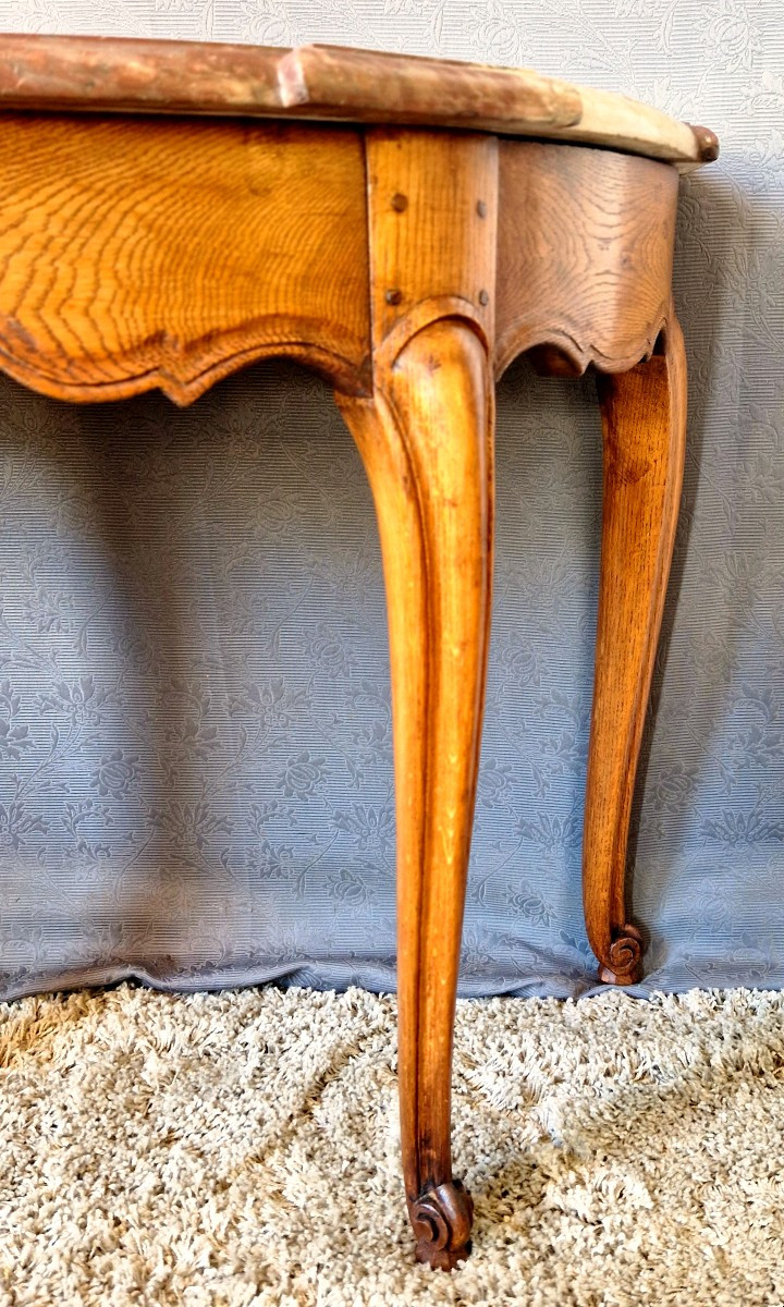 Oak Console Table-photo-1