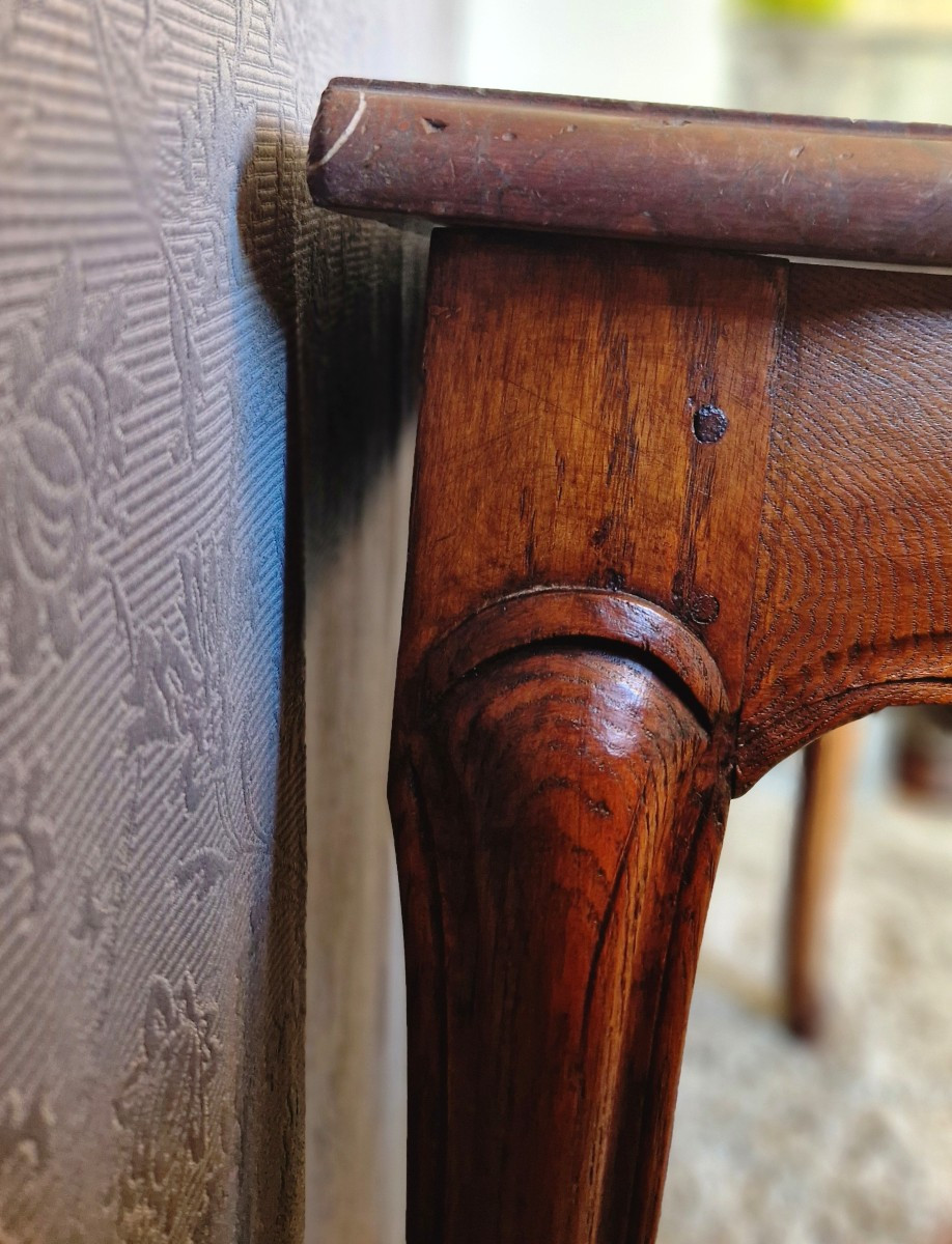 Oak Console Table-photo-5