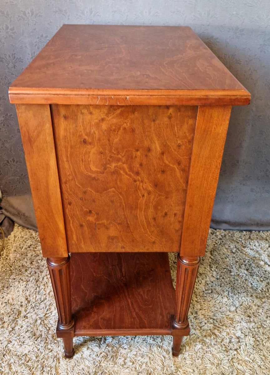 Walnut Chest Of Drawers -photo-4