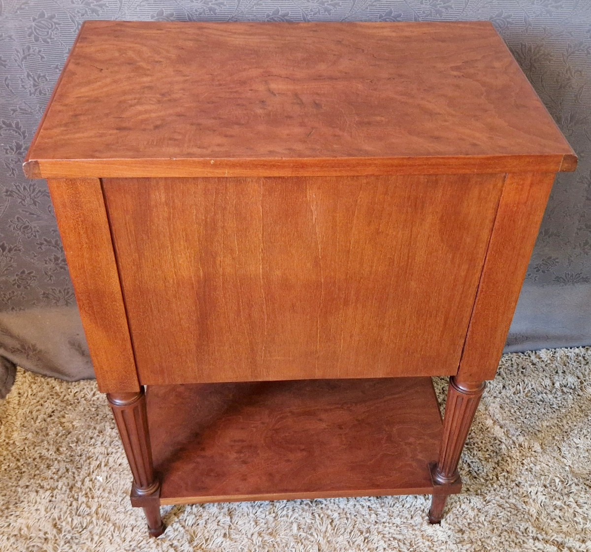 Walnut Chest Of Drawers -photo-5