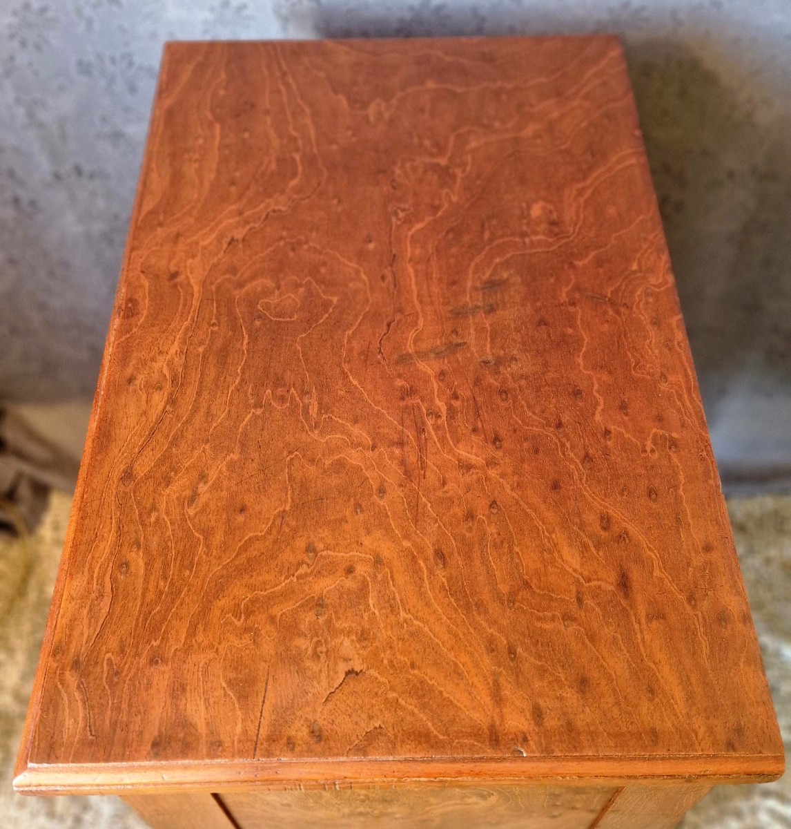 Walnut Chest Of Drawers -photo-6