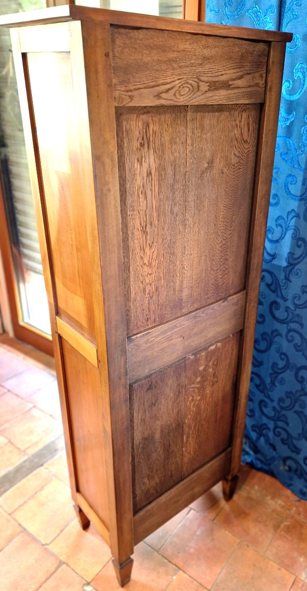Bibus Cherry Wood Bookcase, 20th Century-photo-4