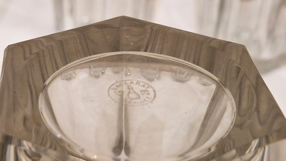 6 choppes à bière en cristal Baccarat-photo-4
