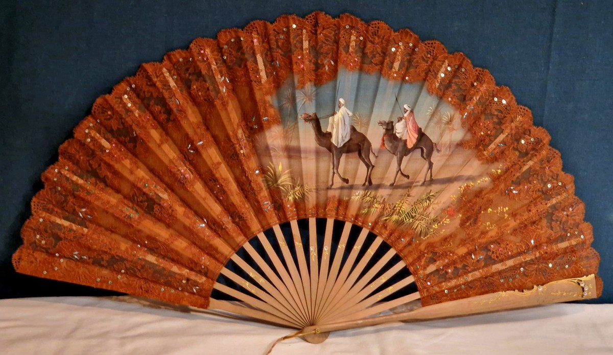 20th Century Oriental Fan-photo-2