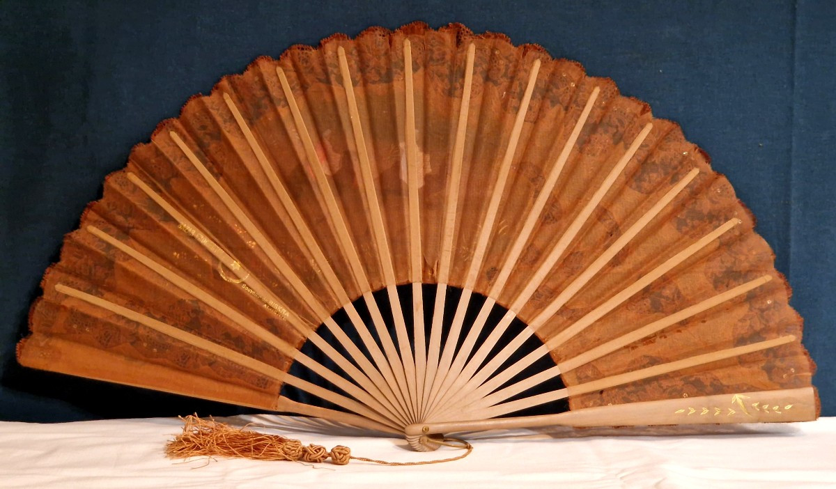 20th Century Oriental Fan-photo-4
