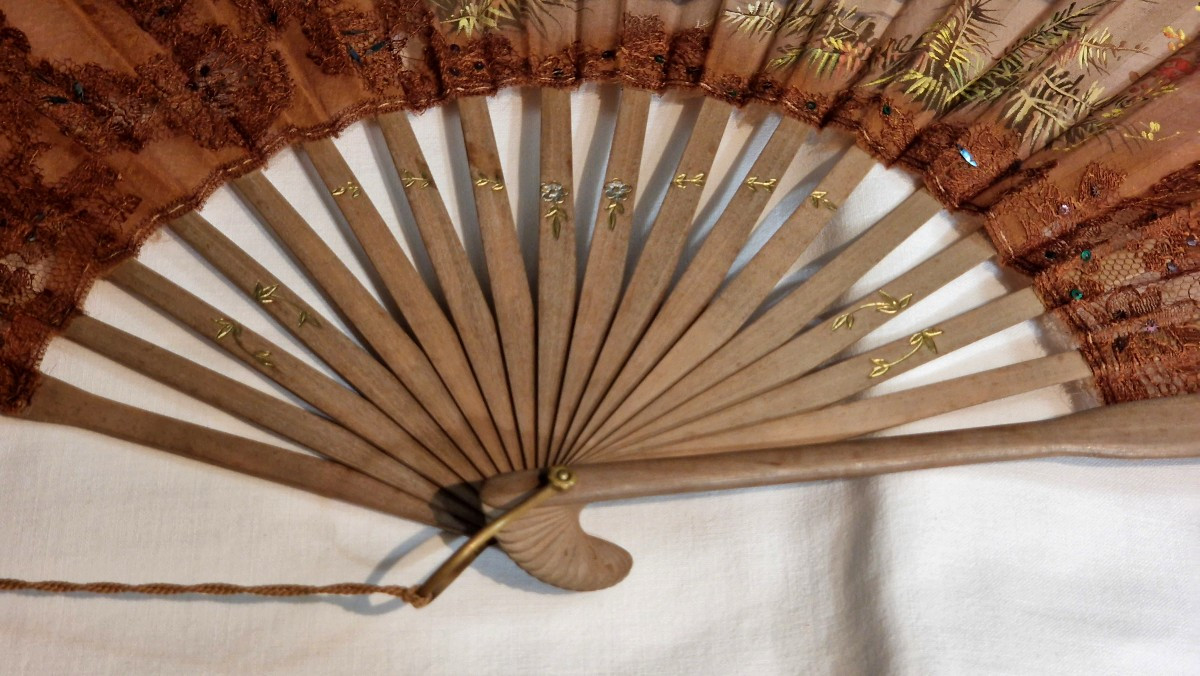 20th Century Oriental Fan-photo-5