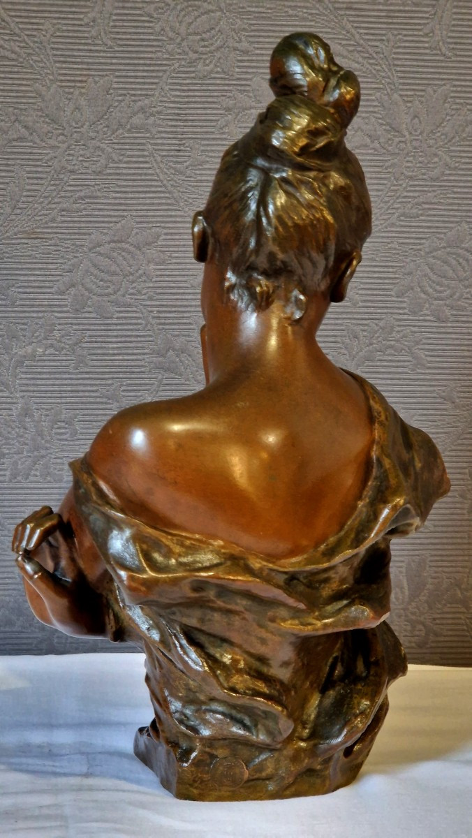 Art Nouveau Bronze By George Van Sraeten-photo-2