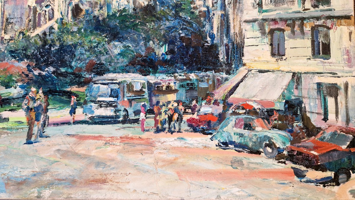 Tableau Paris des années 60-photo-6