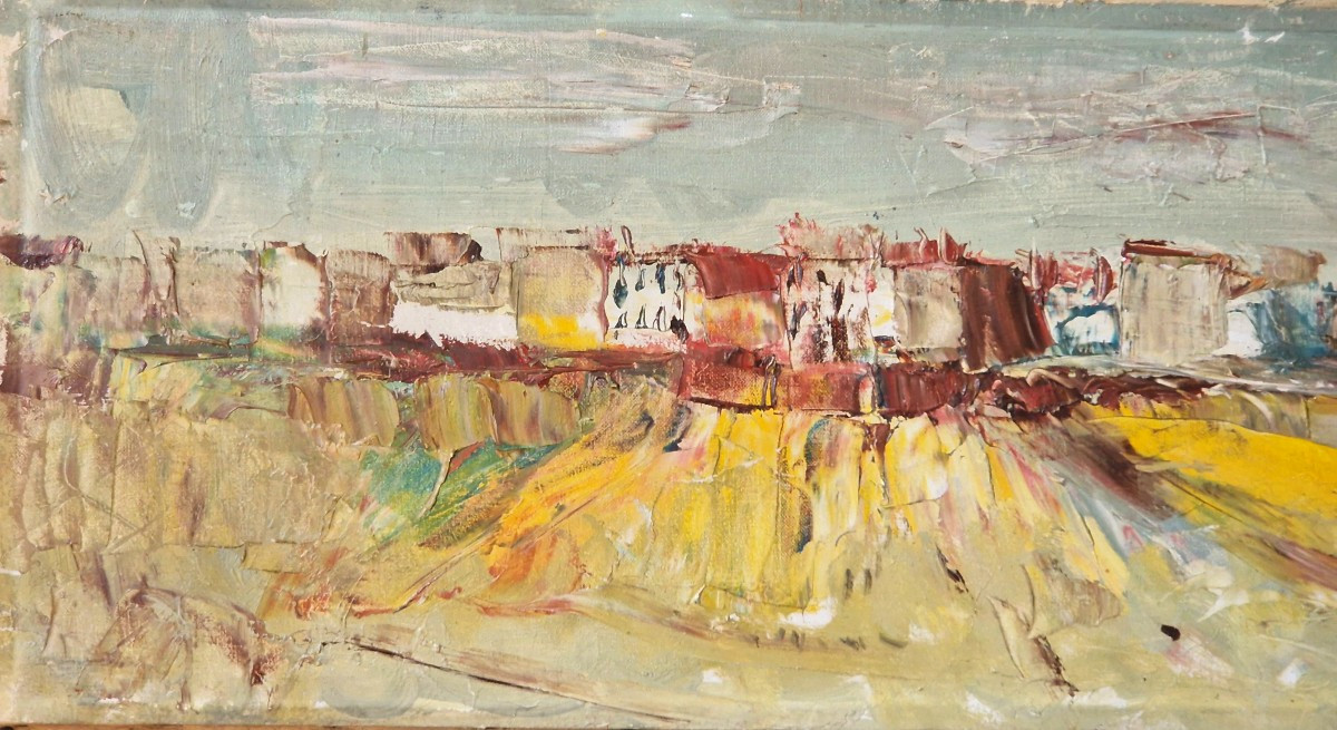 Village Alsacien par Etienne Ritter (1934-1994)-photo-3