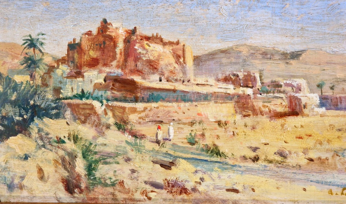 Vue orientale (Maroc) par Albert Lepreux (1868-1959),  -photo-1
