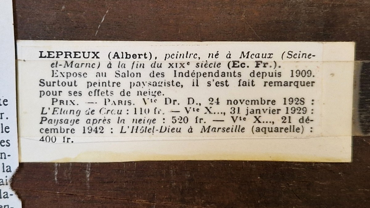 Vue orientale (Maroc) par Albert Lepreux (1868-1959),  -photo-4