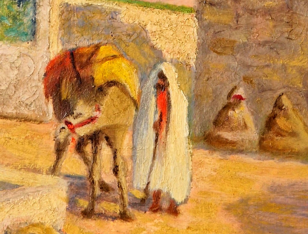 Petit tableau orientale XXème-photo-1