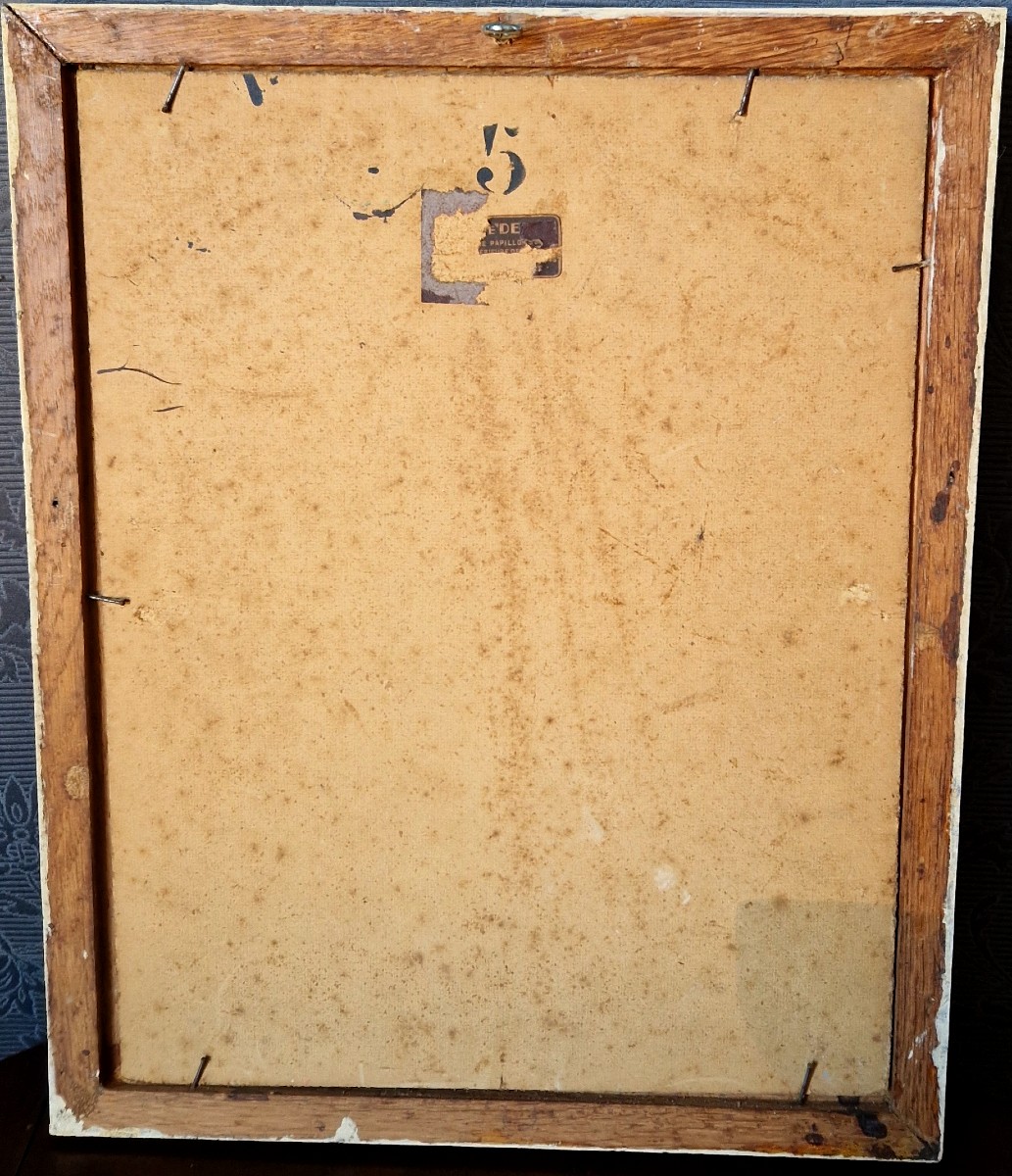 Petit tableau orientale XXème-photo-3