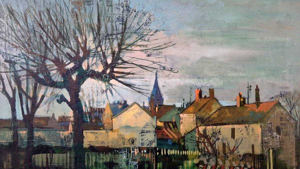 Paysage de Sucy en Brie par Marcel Depré (1919-1990)-photo-1
