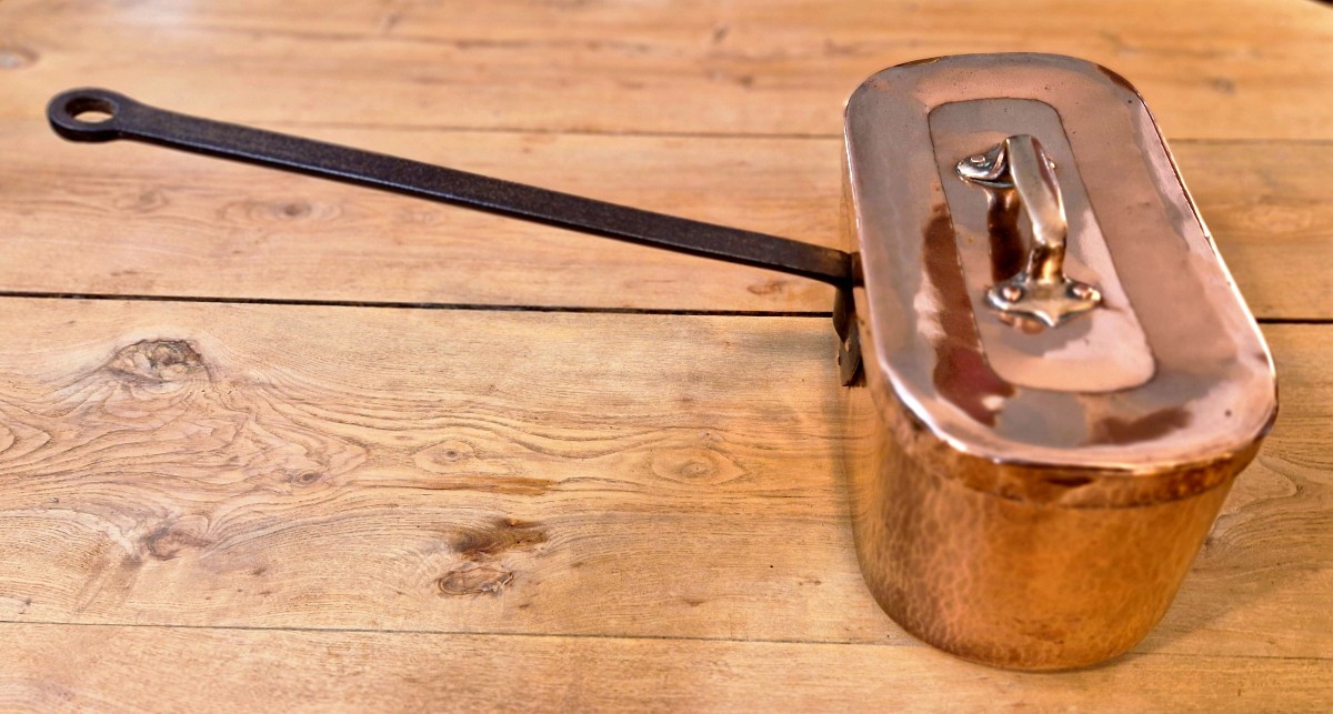 Copper Dauber With Iron Handle