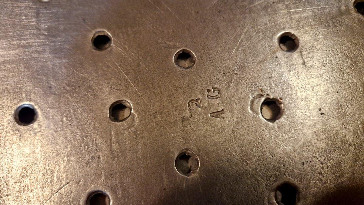 Turbotière en cuivre XVIIIème-photo-7