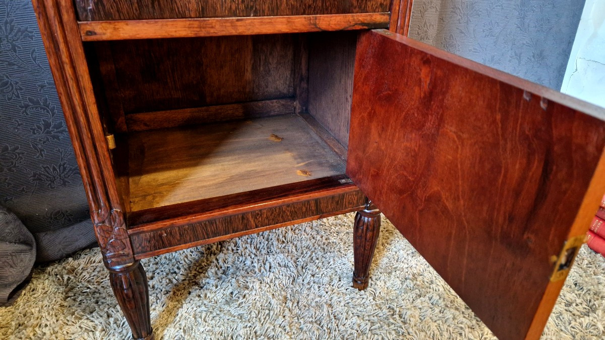 Art Deco Side Table In Rosewood-photo-3