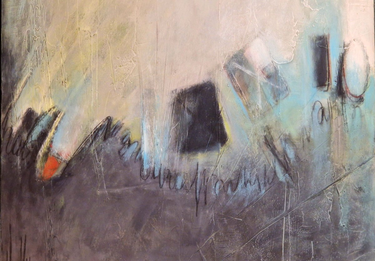 Eruption Of Light By Elyane Vally, 20th Century-photo-1