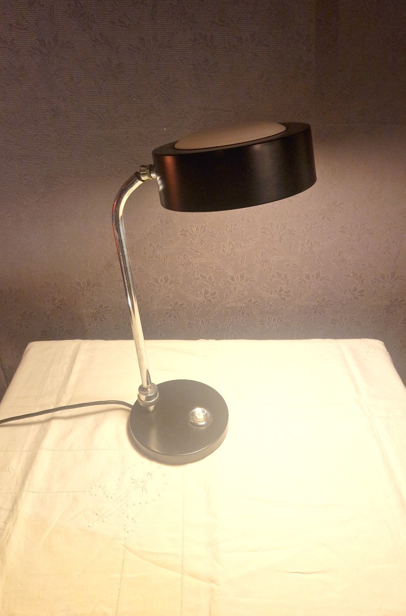 Lampe De Bureau - Maison Jumo - Modèle 900 vers 1960-70 -photo-3