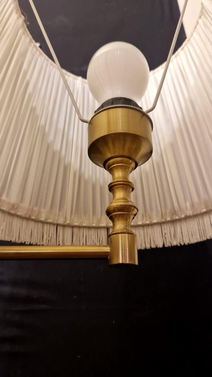 Lampe liseuse ajustable en laiton à bras amovible-photo-6