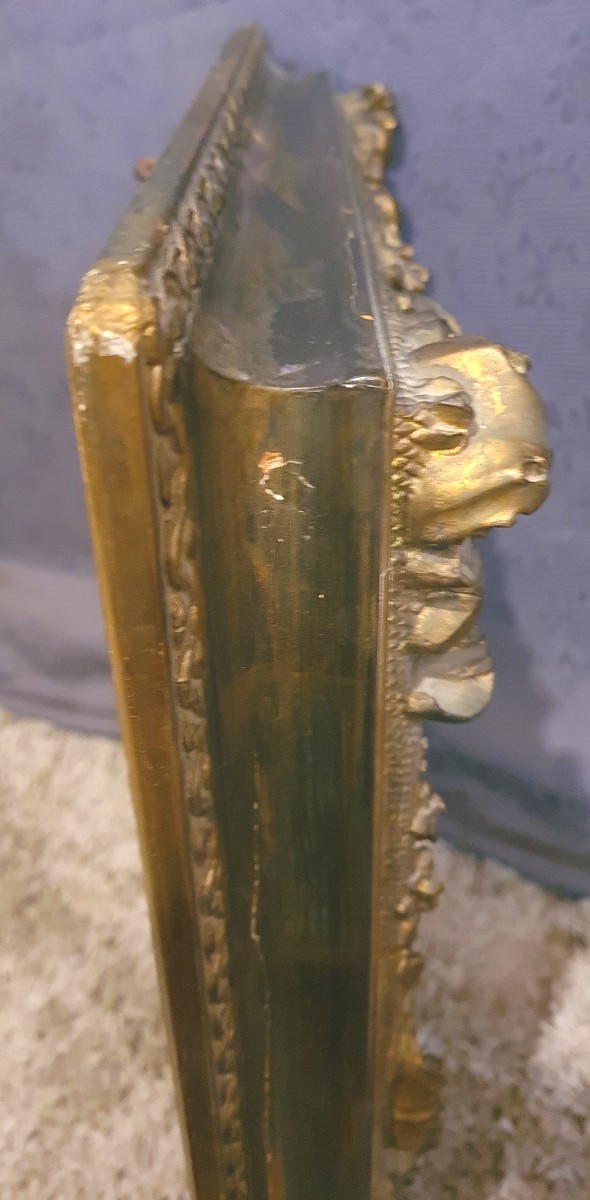 Cadre Mouluré fin XVIIIe /début XIXe-photo-4