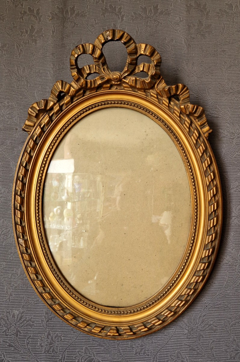 Cadre Ovale De Style Louis XVI-photo-2
