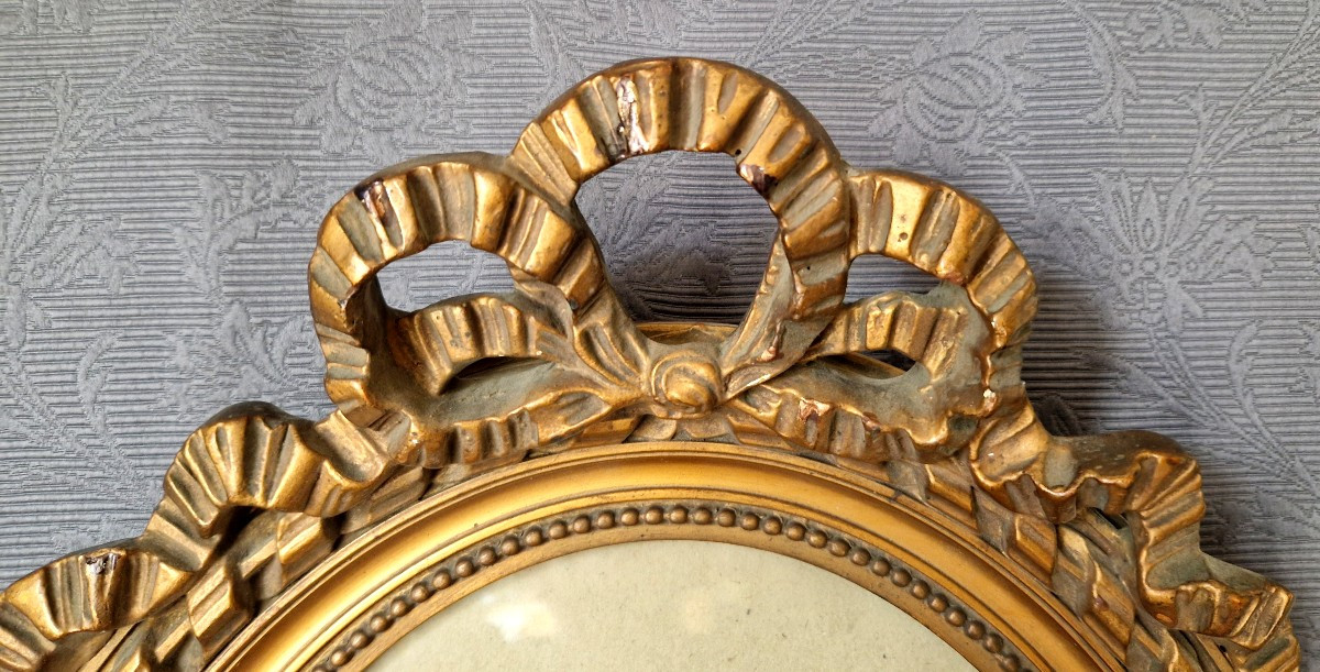 Cadre Ovale De Style Louis XVI-photo-4