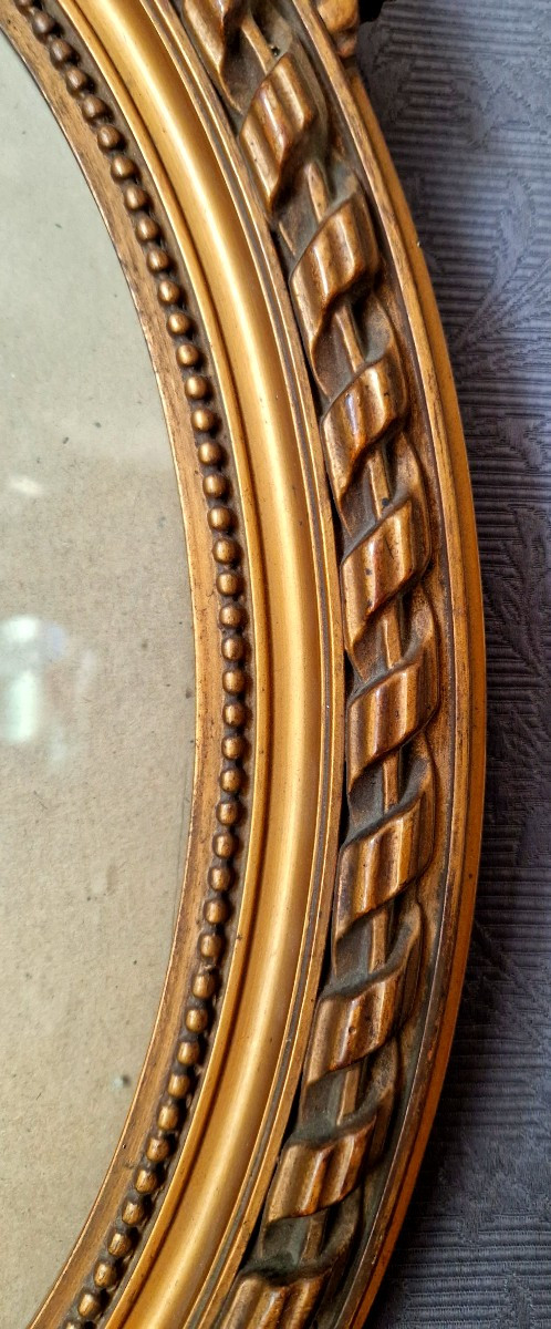 Cadre Ovale De Style Louis XVI-photo-1