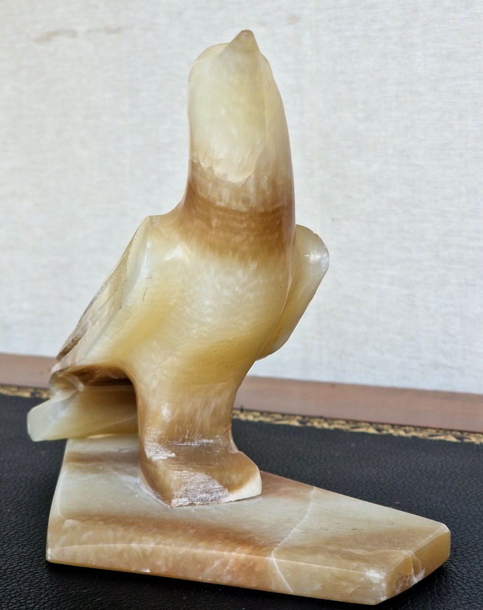 Art Deco Period Marble Bird.-photo-4