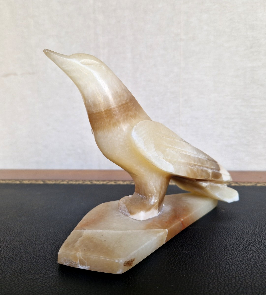 Art Deco Period Marble Bird.