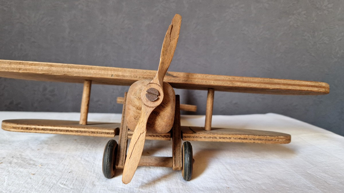 Jouet avion bois-photo-1