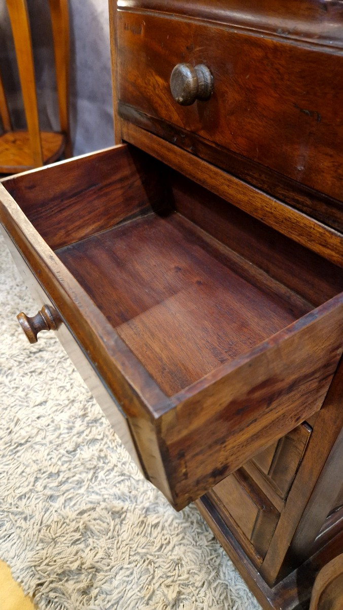 English Davenport Travel Desk, 20th Century, Made Of Mahogany. -photo-8