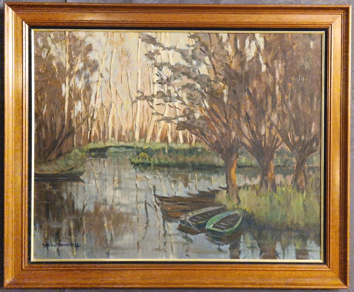 Riverbanks - Maurice Pannetier (1910 – 1983)-photo-5