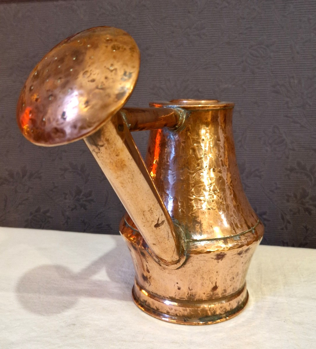 Petit arrosoir en cuivre Fin XVIIIe-photo-4