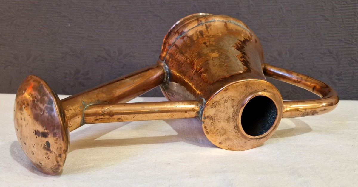 Petit arrosoir en cuivre Fin XVIIIe-photo-3